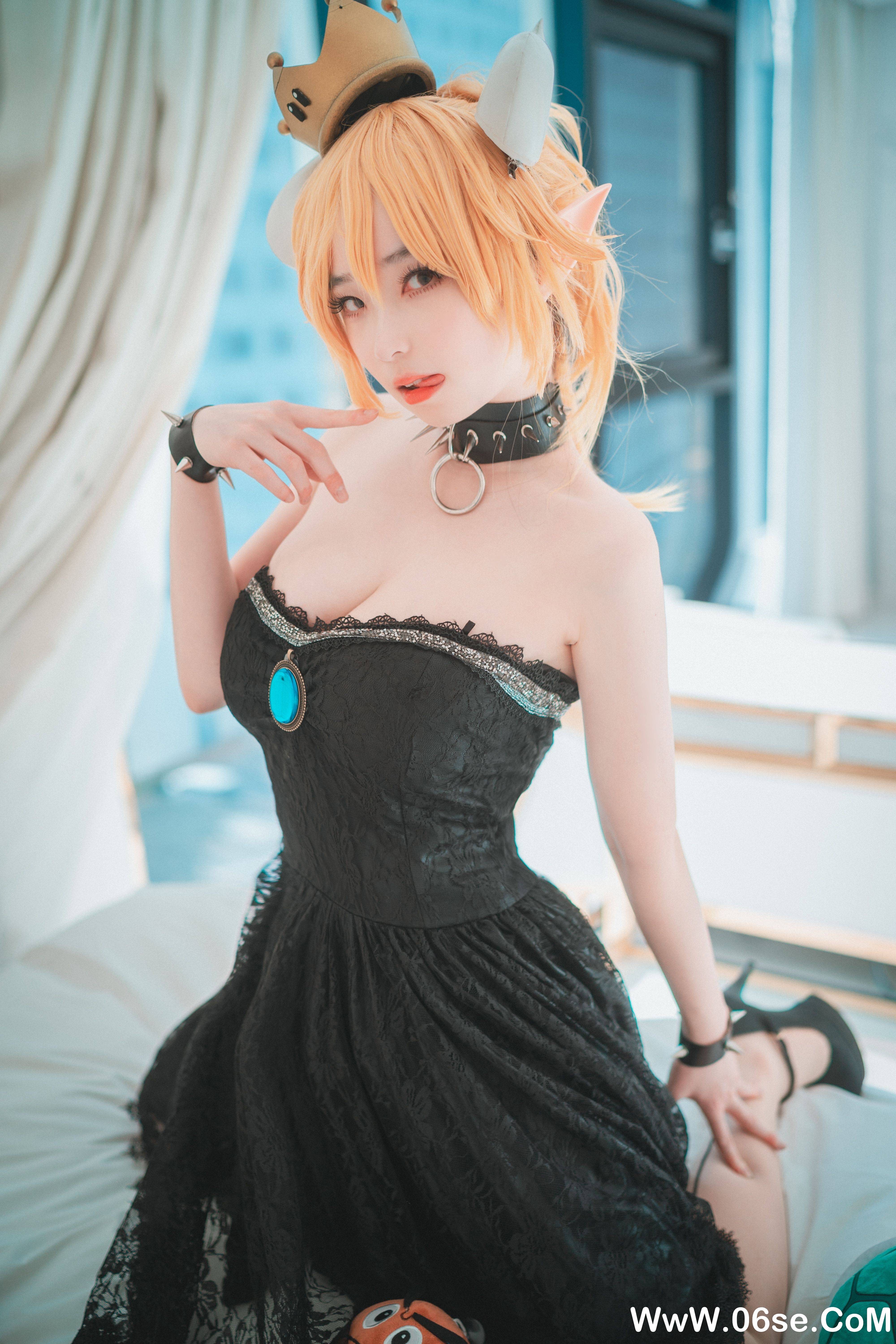 图片[8]-DJAWA – NO.044 Halloween with Bowsette [50P370M]-六色网