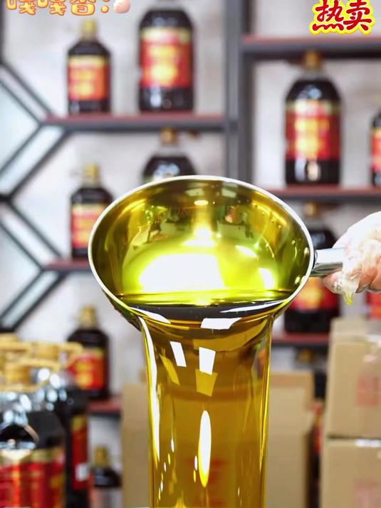 菜籽油真不愧是液体黄金我的乡村生活菜籽油