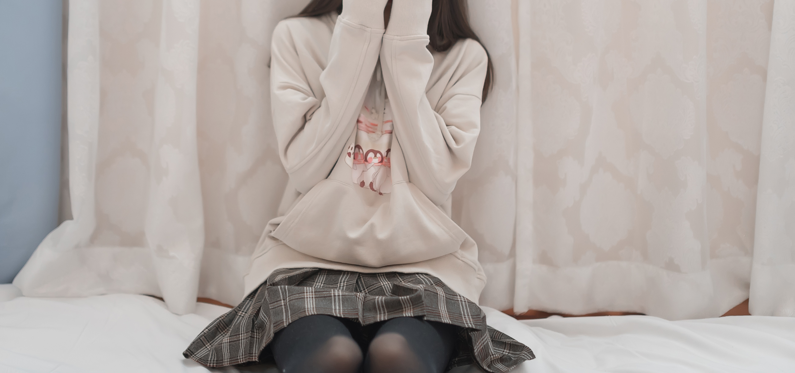 图片[45]-九曲Jean NO.014 – 窗帘后的朦胧[46P102M]-六色网