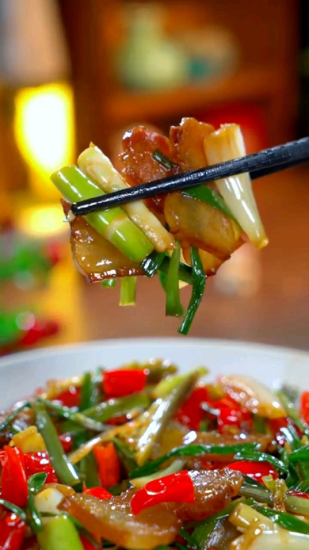 非常下饭的藠头炒腊肉