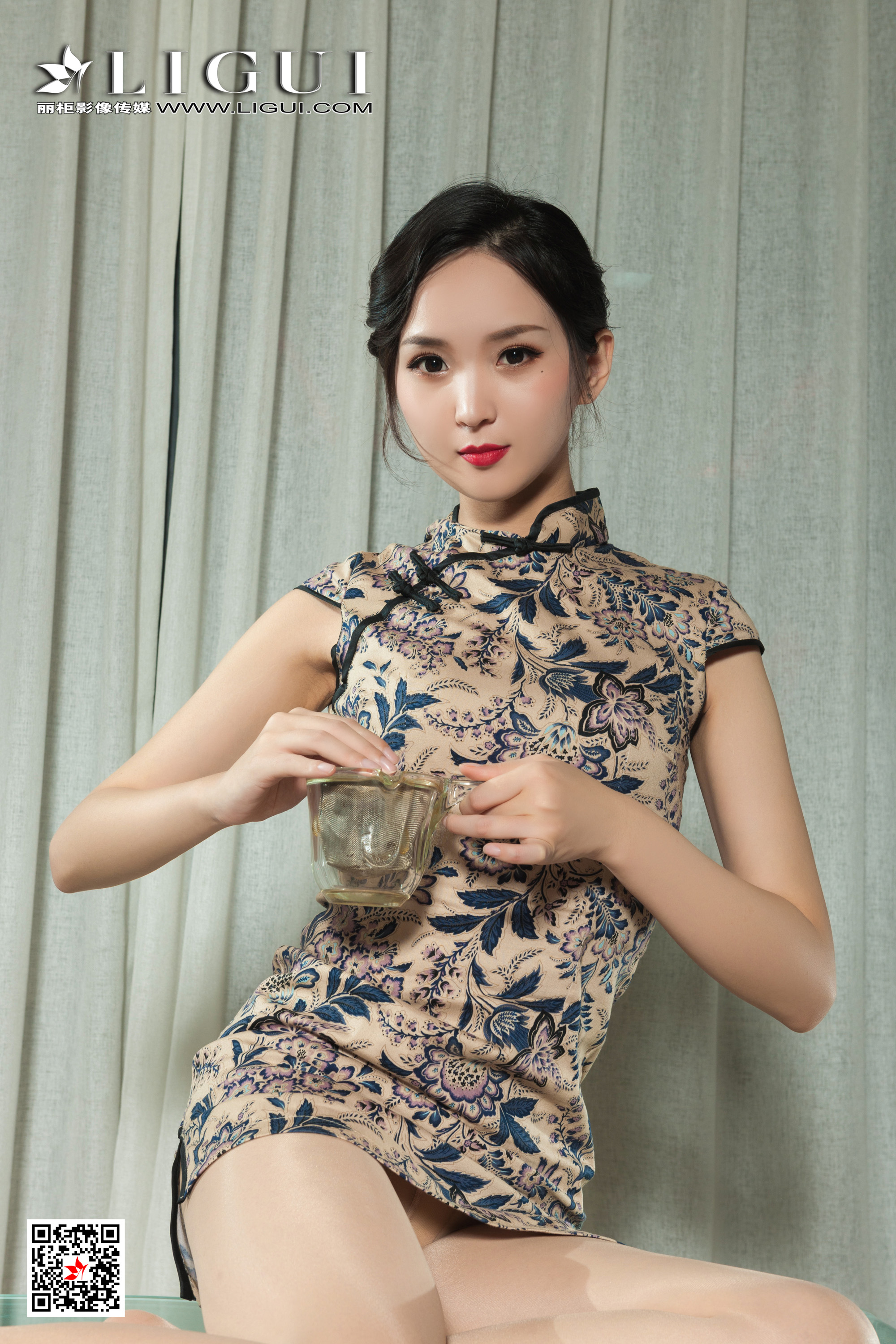 图片[3]-[Ligui丽柜] 2021.05.17 网络丽人 Model 小戈-六色网