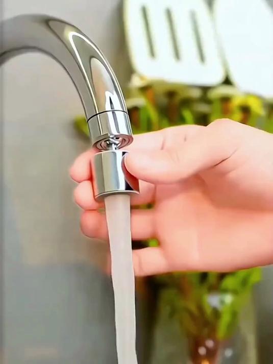 厨房洗菜盆全铜水龙头！万向防溅头神器 万能接头可旋转#好物推荐#