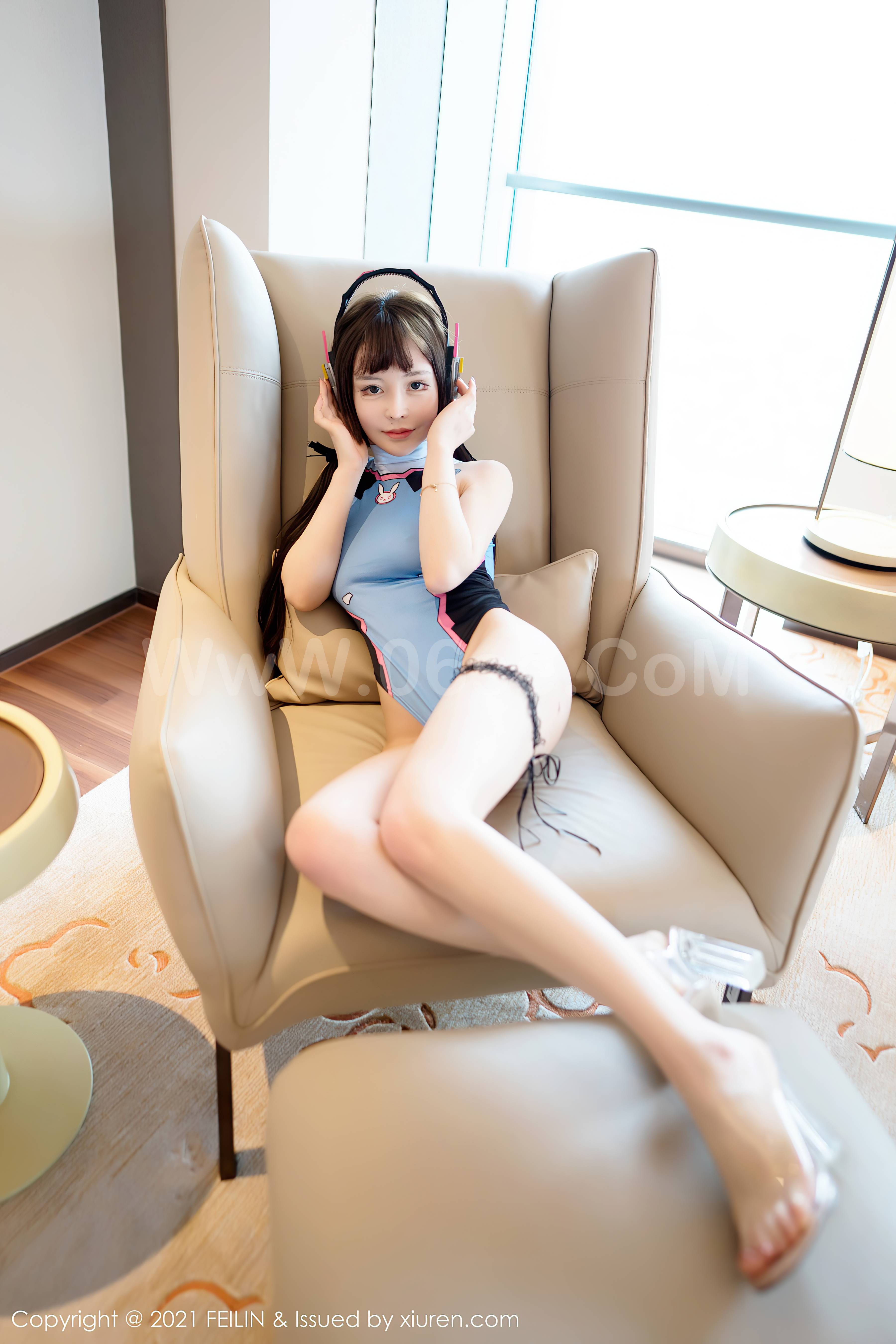 图片[2]-[FEILIN嗲囡囡] 2021.02.18 Vol.374 哩哩呀[41+1P354M]-六色网