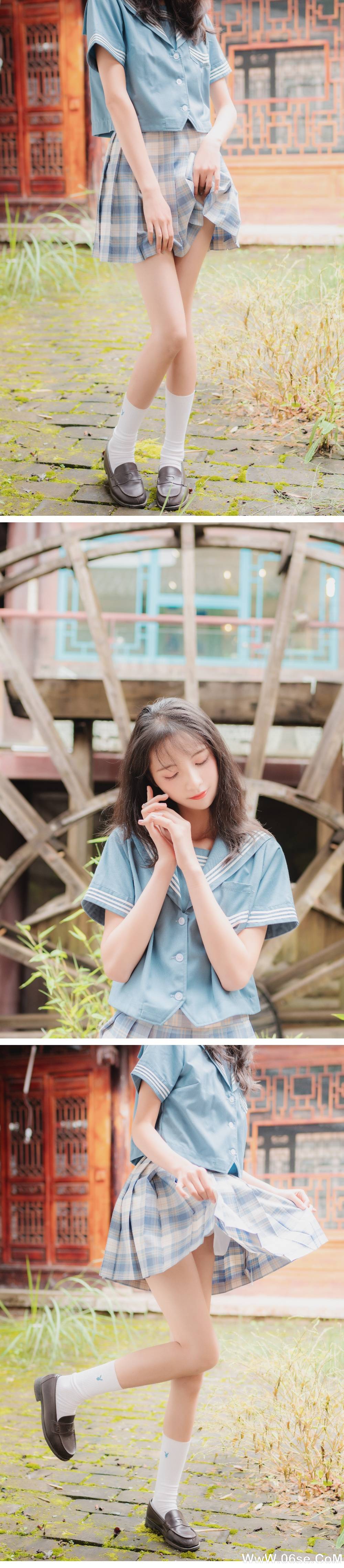 图片[35]-西瓜少女 NO.004 – 丽江写真JK户外[44P483M]-六色网
