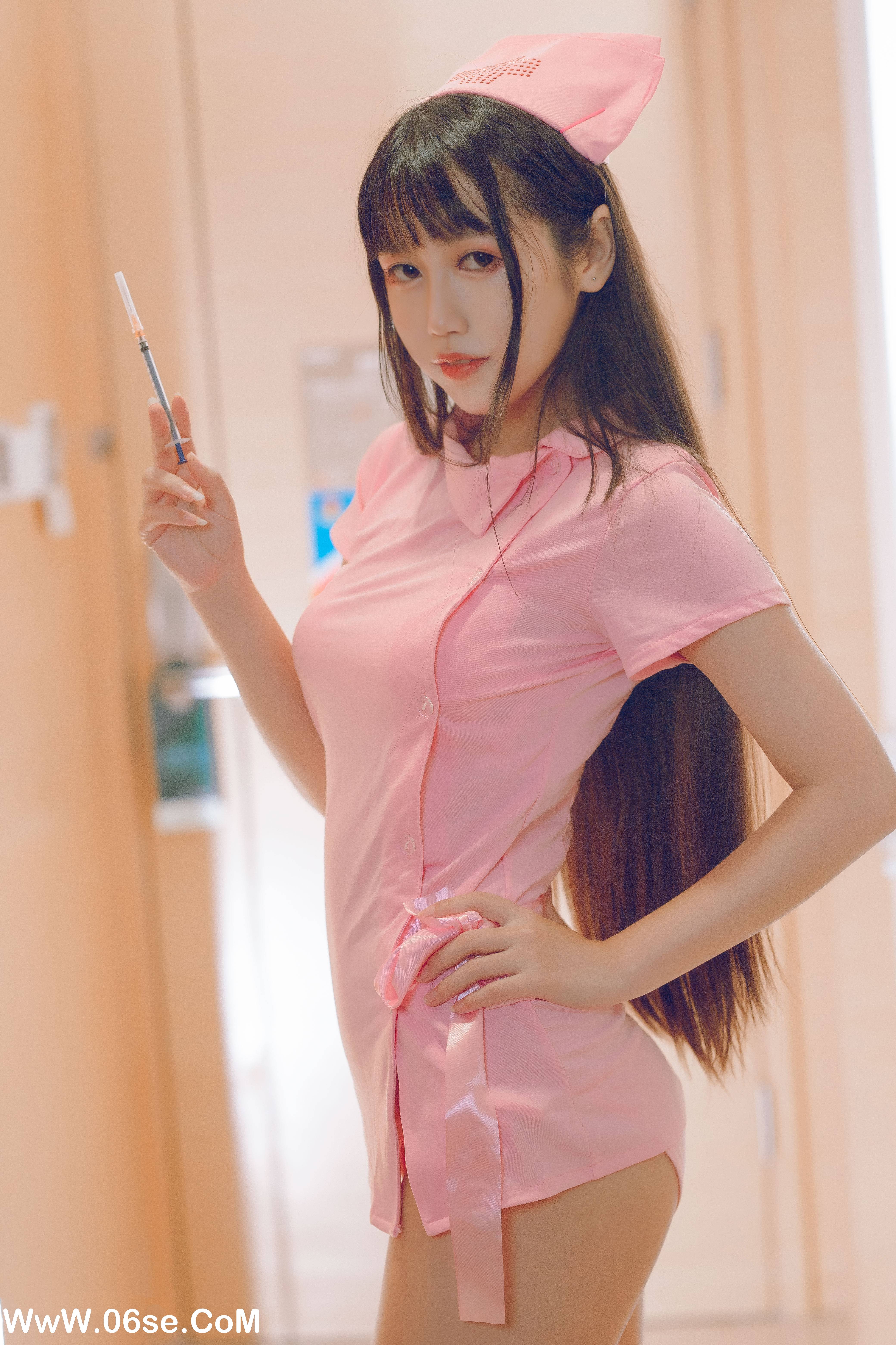 图片[10]-不呆猫 NO.007 – 粉红护士[42P376M]-六色网