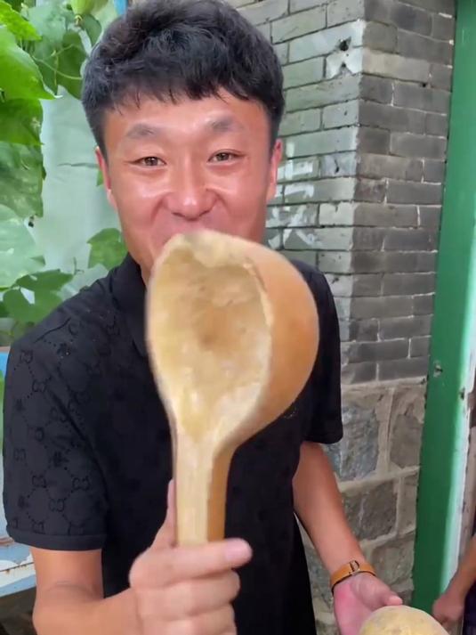 真正能用的葫芦,这种瓢的种子现在已经很难找了
