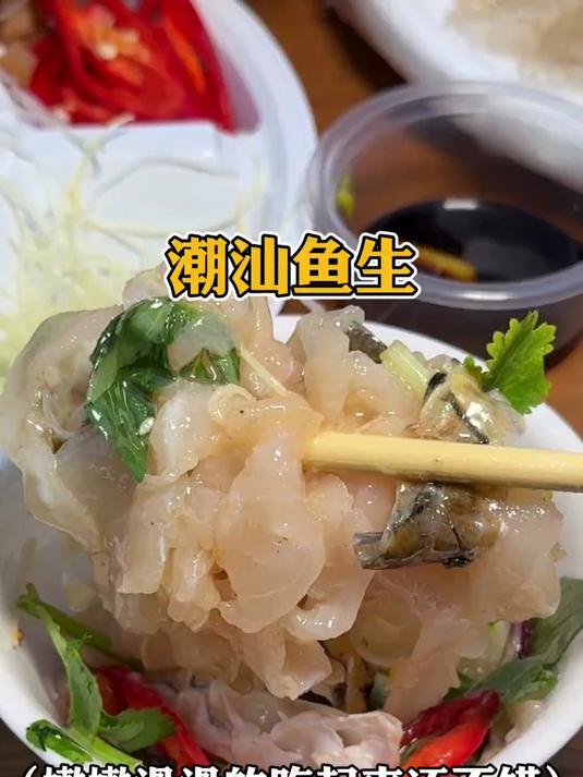 潮汕鱼生真的只有0次和无数次！