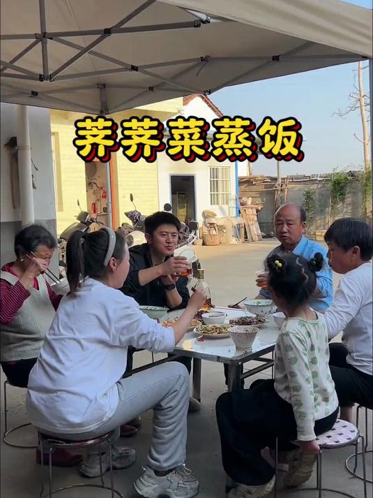 人间三月野菜香,今天吃春天的最后一顿荠荠菜,做成荠荠菜锅巴饭,满口清香