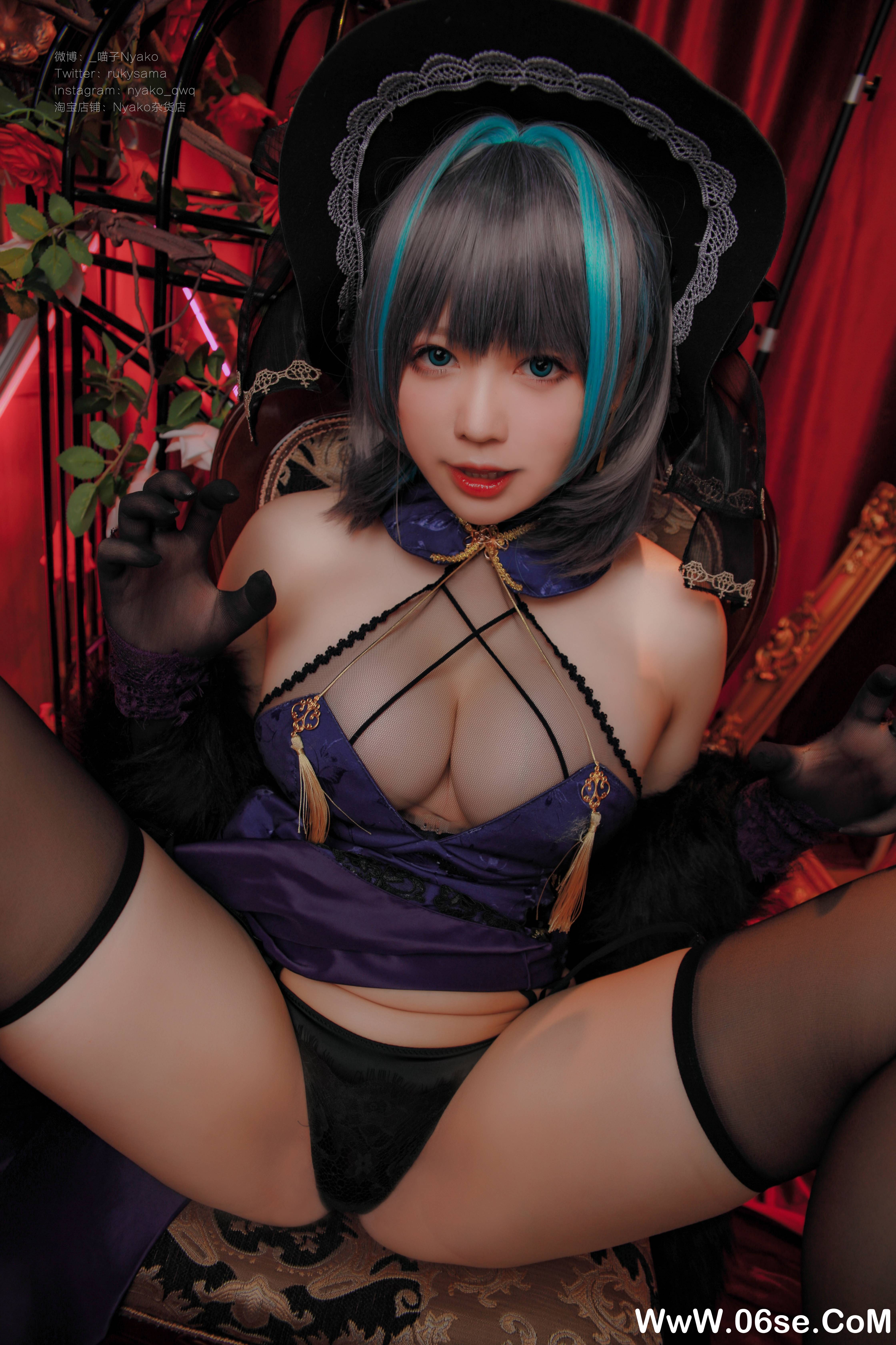 图片[21]-Nyako喵子 NO.031 — 柴郡 [48P315M]-六色网