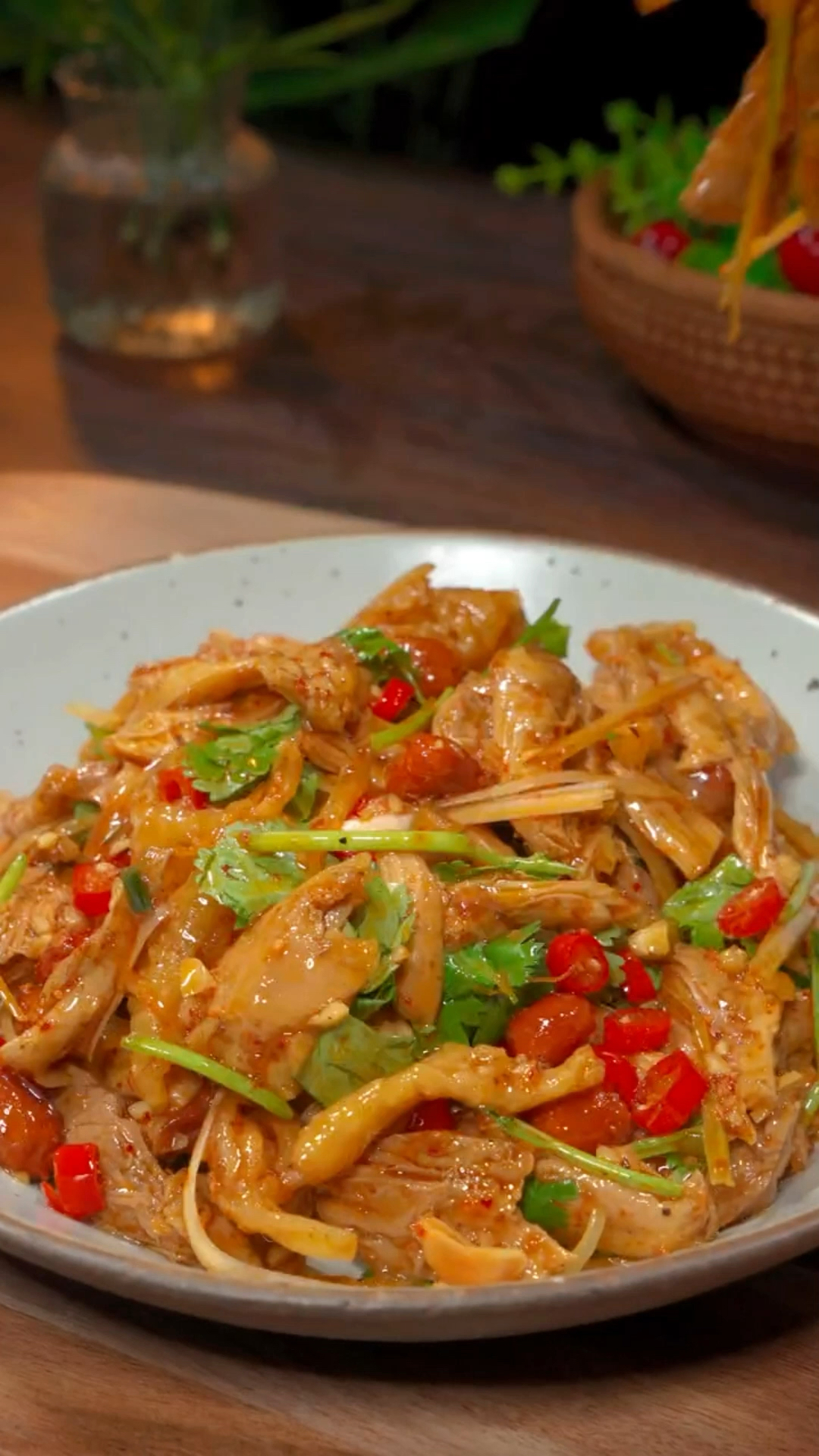 麻辣手撕鸡,解馋又下9