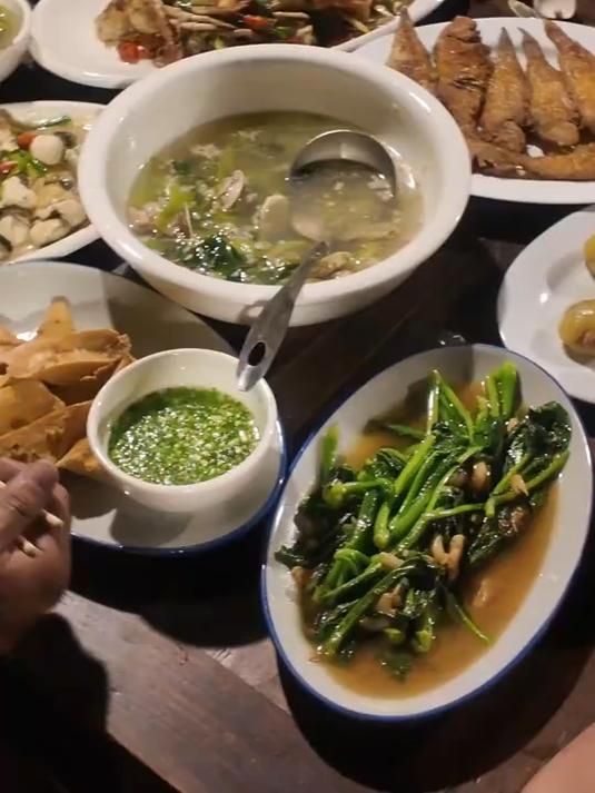 欢迎粉丝来吃饭 潮汕菜 家常菜 鹦哥鱼