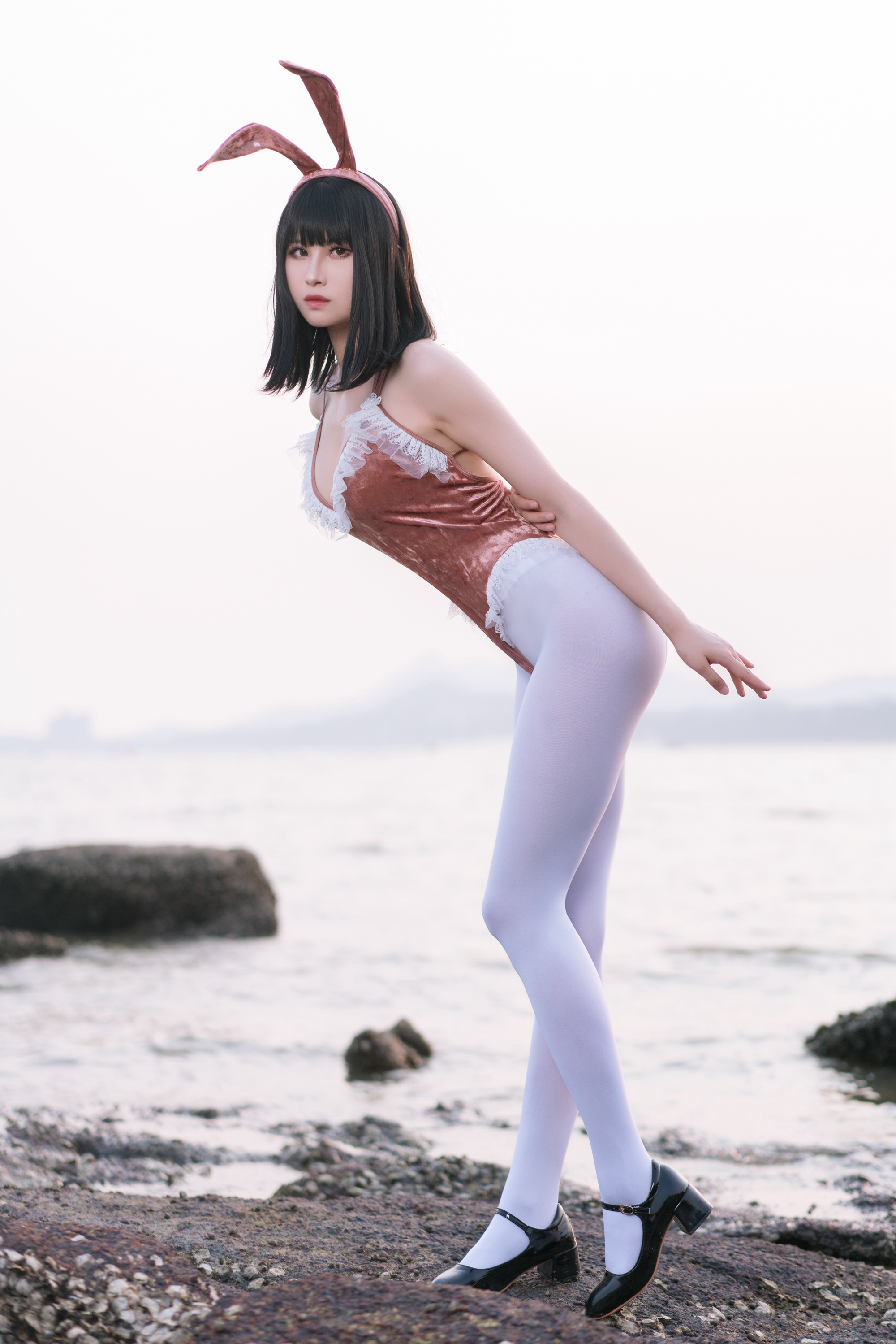 图片[4]-田璐璐 NO.001 — 粉兔[25P59M]-六色网