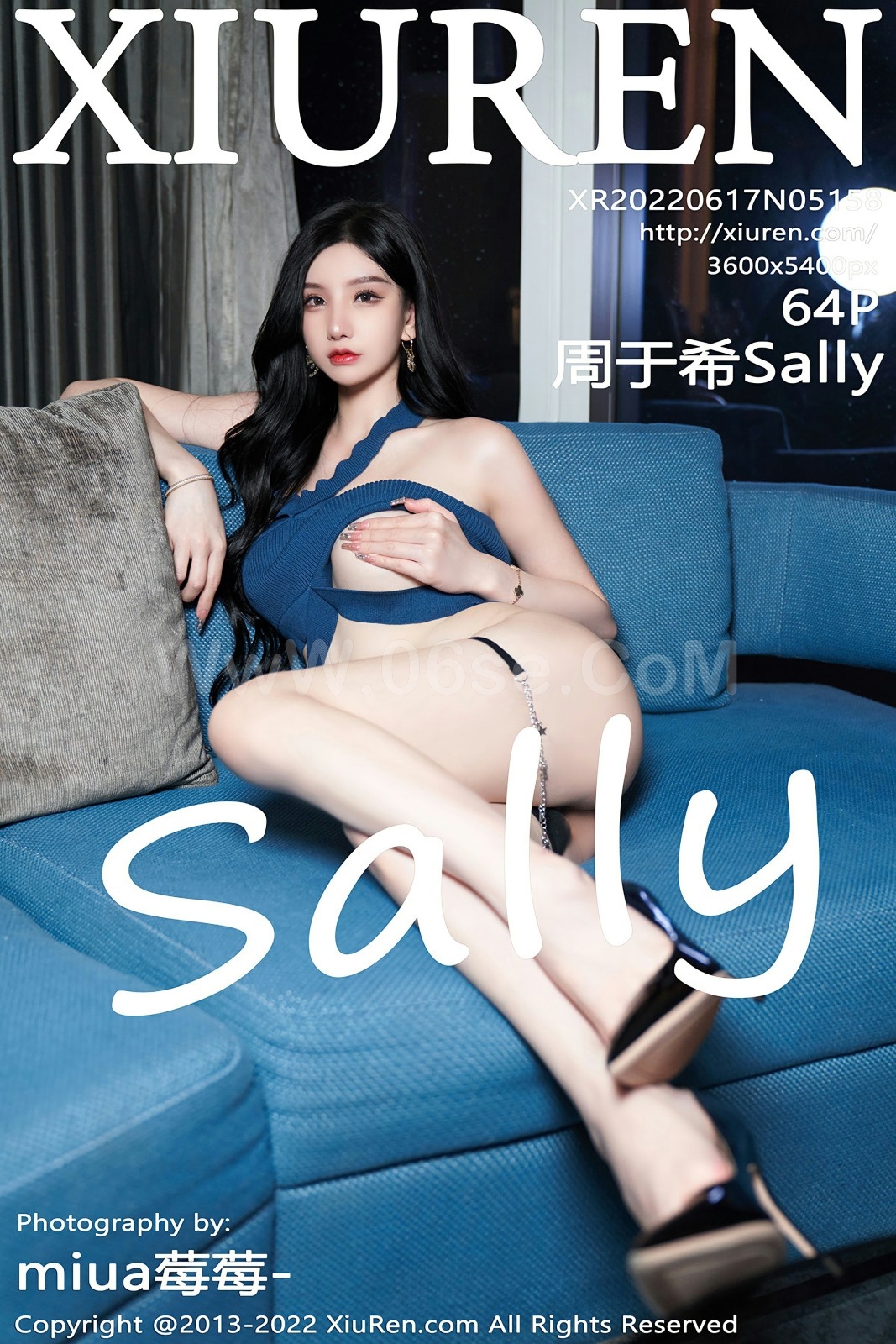 [XiuRen秀人网] 2022.06.17 No.5158 周于希Sally-六色网