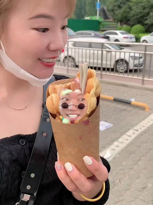 我变成了鸡蛋仔冰淇淋