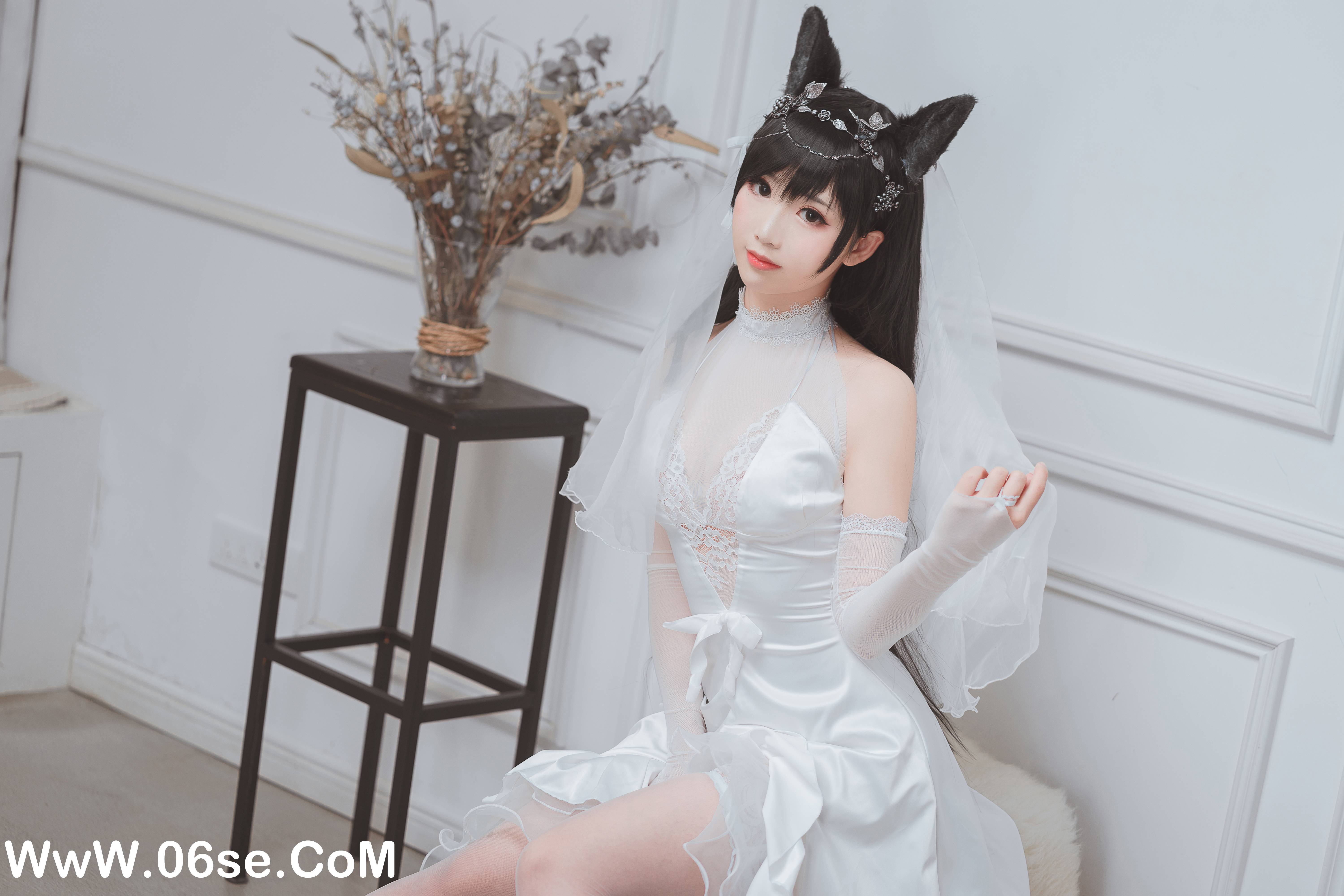 图片[13]-Coser面饼仙儿 NO.052 – 爱宕花嫁 [29P247M]-六色网