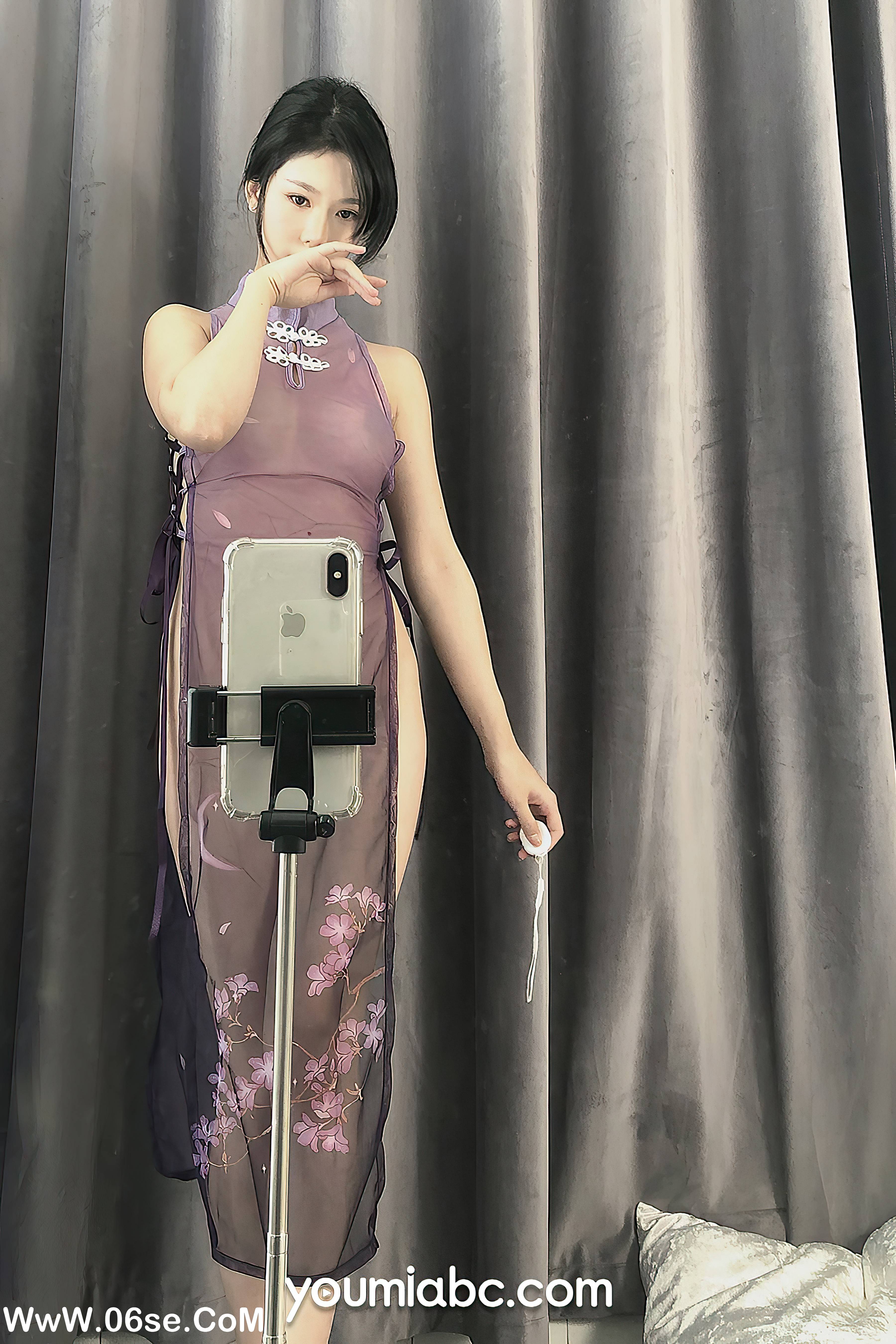 图片[16]-[YouMi尤蜜] 2021.10.15 江南烟雨紫 抖娘利世[32+1P438M]-六色网