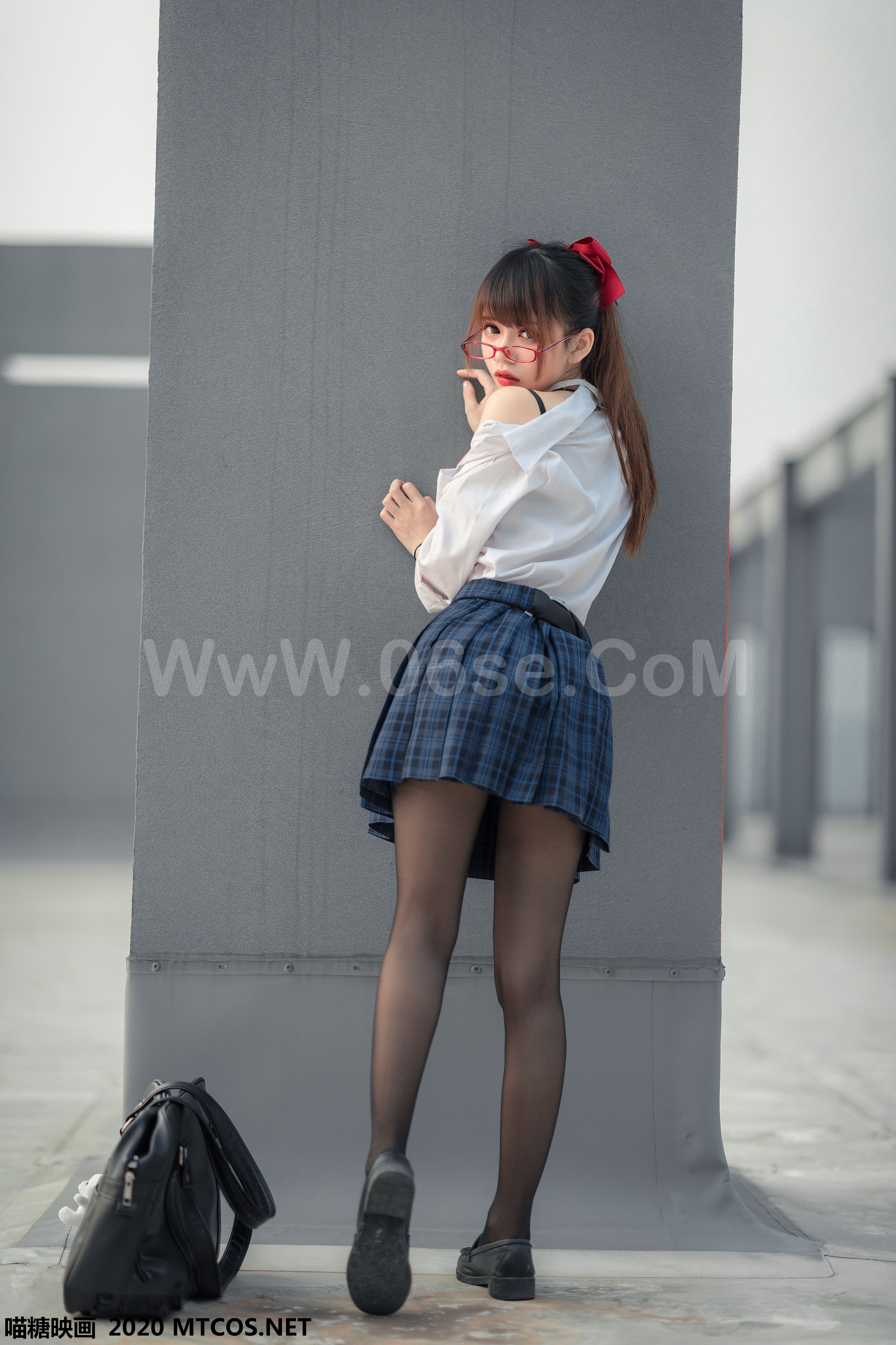 图片[21]-[MTCos] 喵糖映画 Vol.098 渡边爻爻爻子 JK制服少女-六色网