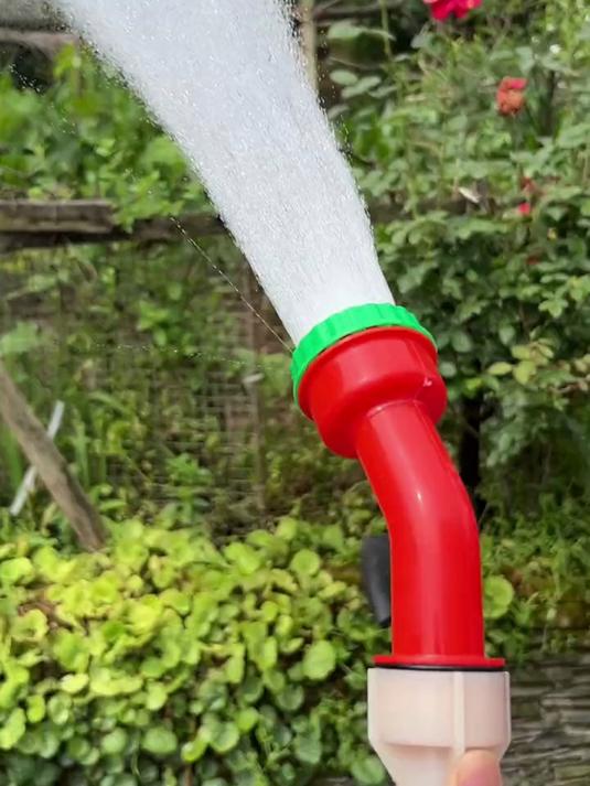 给菜地浇水，方法不对，努力白费