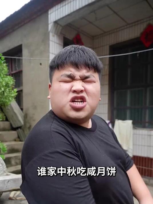 今天和胖做个咸甜月饼大比拼五仁月饼vs辣子鸡月饼