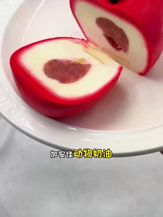 #优质视频激励计划#圣诞苹果慕斯蛋糕平安夜礼物小蛋糕甜品圣诞礼物送女朋友下午茶 #好物推荐