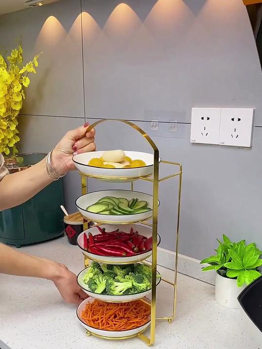 备菜架 厨房、火锅也可以用，价格也不贵 火锅 配菜盘 备菜架