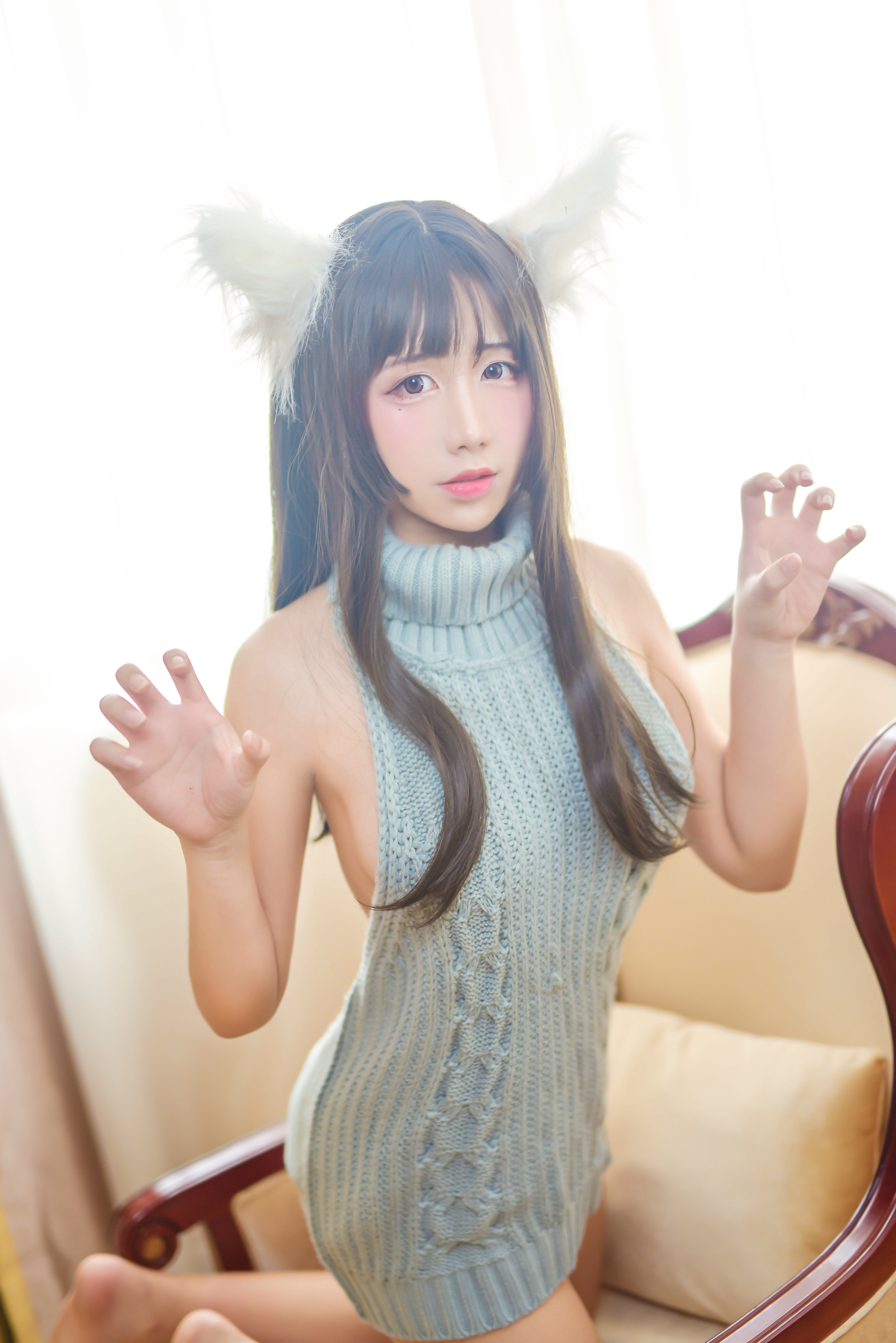 图片[12]-九曲Jean NO.024 – 露背毛衣[44P90M]-六色网