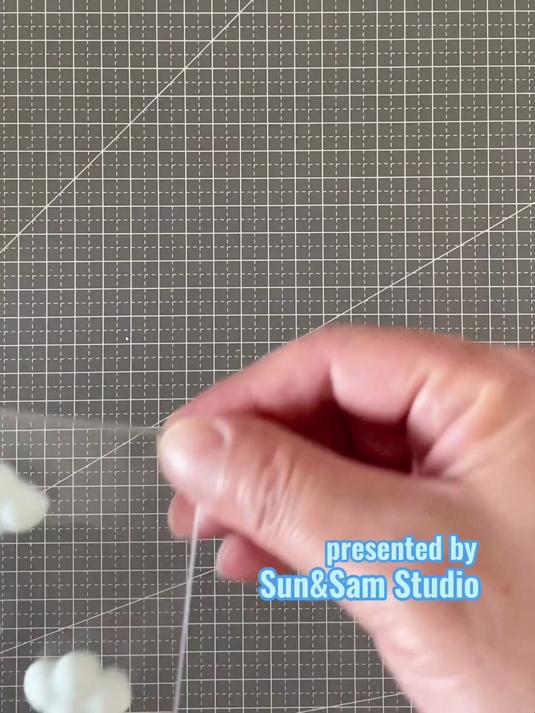 蛋糕常用装饰翻糖小云朵星星教程