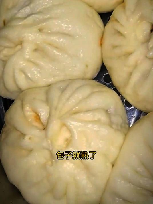 天冷了蒸包子你就这样发面