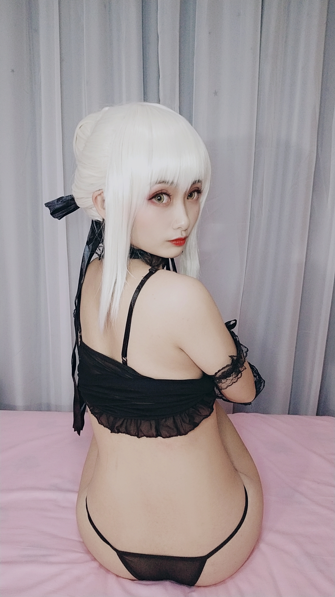 图片[19]-洛璃LoLiSAMA NO.008 — 黑呆睡衣王座[30P+5V59M]-六色网