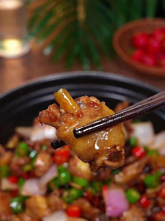 以后想吃干锅鸡别总是出去吃了