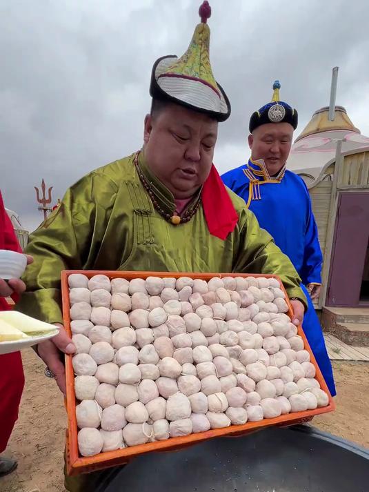 草原美食 恩克 肚包肉 羊肉肠