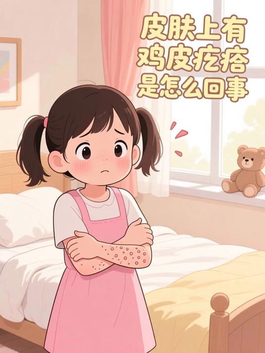 皮肤上有鸡皮疙瘩是怎么回事