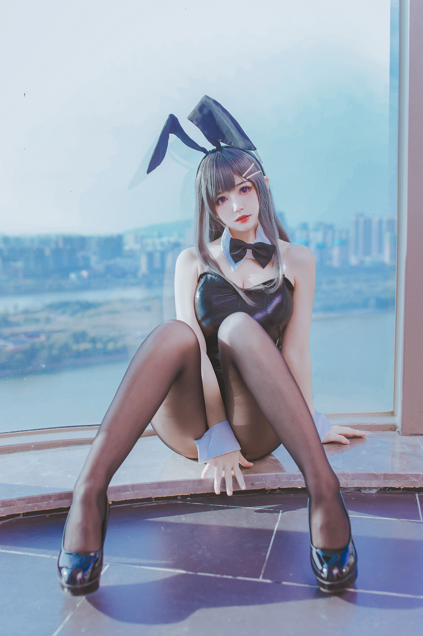 图片[30]-Coser衣衣 NO.064 – 麻衣兔女郎[42P78M]-六色网