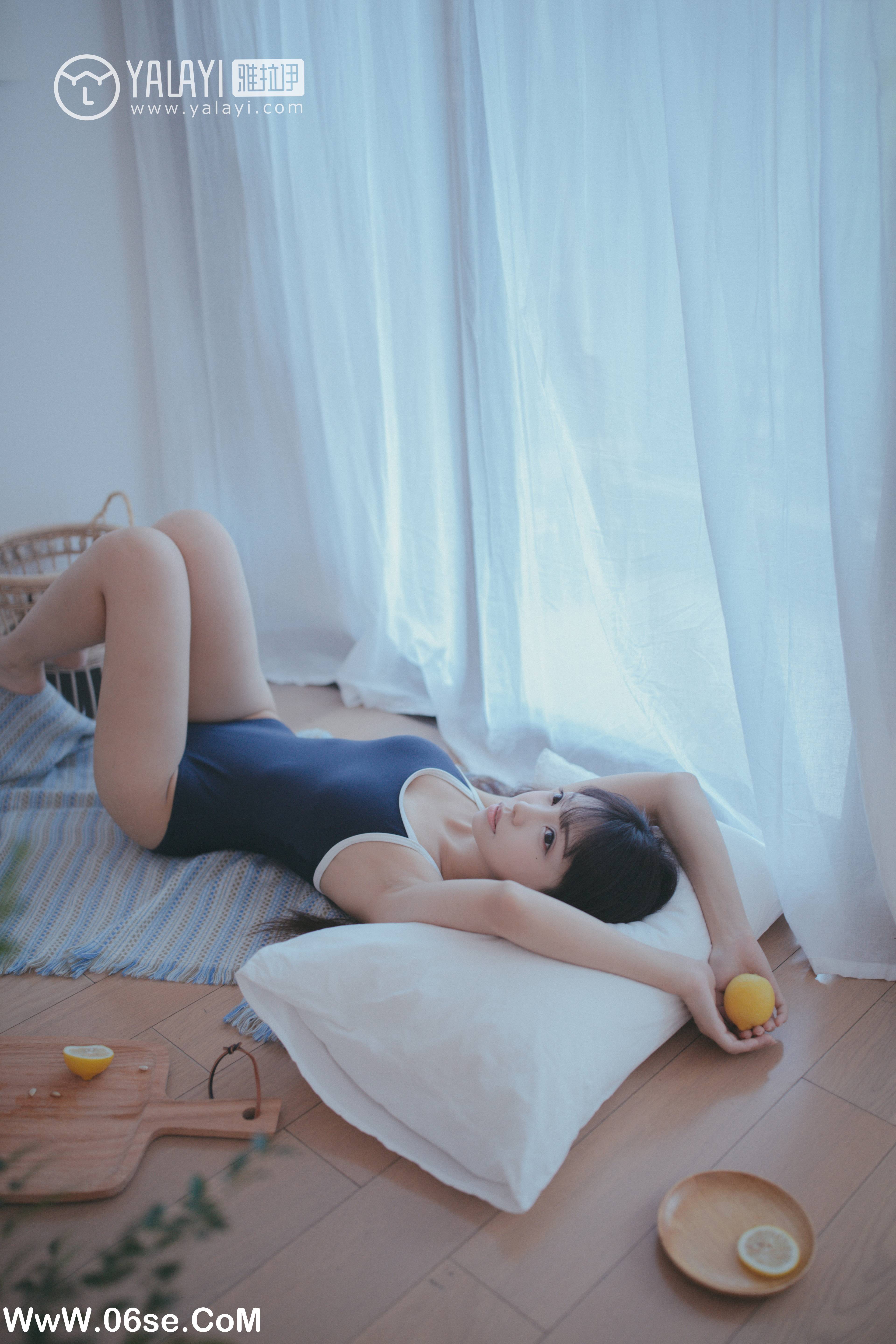 图片[28]-[YALAYI雅拉伊] NO.068 蓝帘幽梦 水花儿-六色网