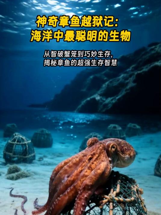 神奇章鱼越狱记：海洋中最聪明的生物