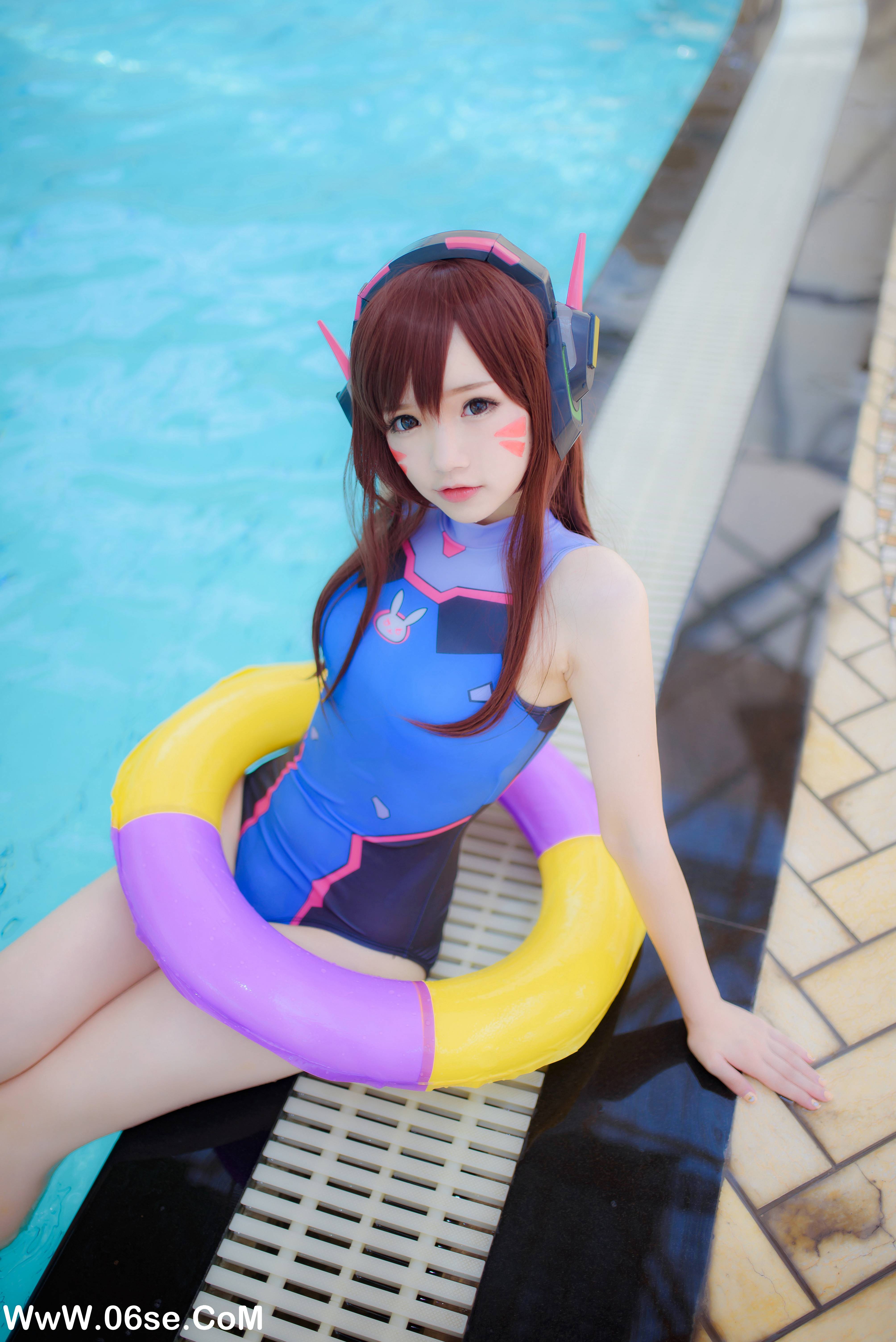 图片[23]-雪晴 – NO.008 Overwatch-D.Va水着写真 [31P269M]-六色网