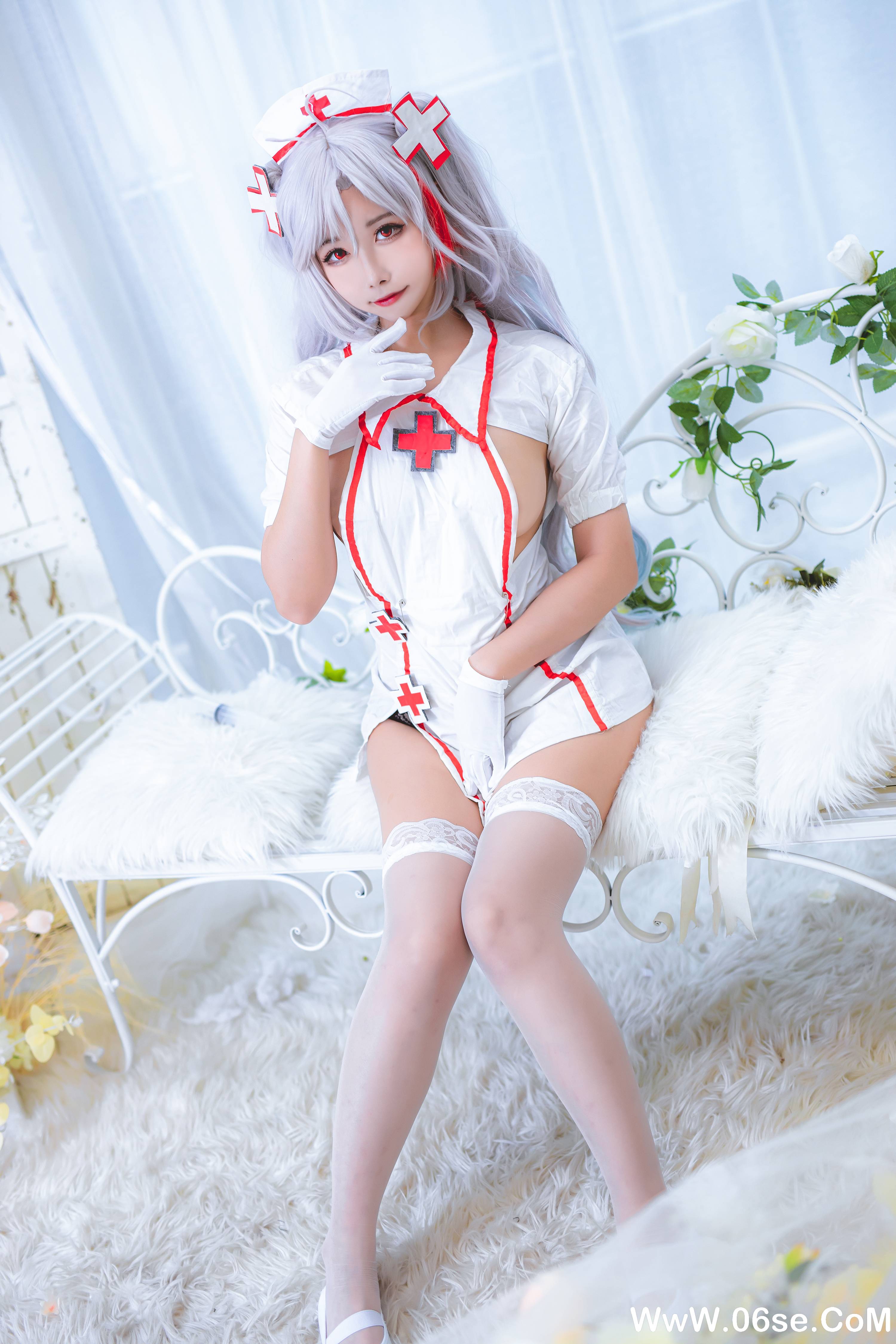 图片[20]-Momoko葵葵 NO.033 — 欧根之护士[21P128M]-六色网