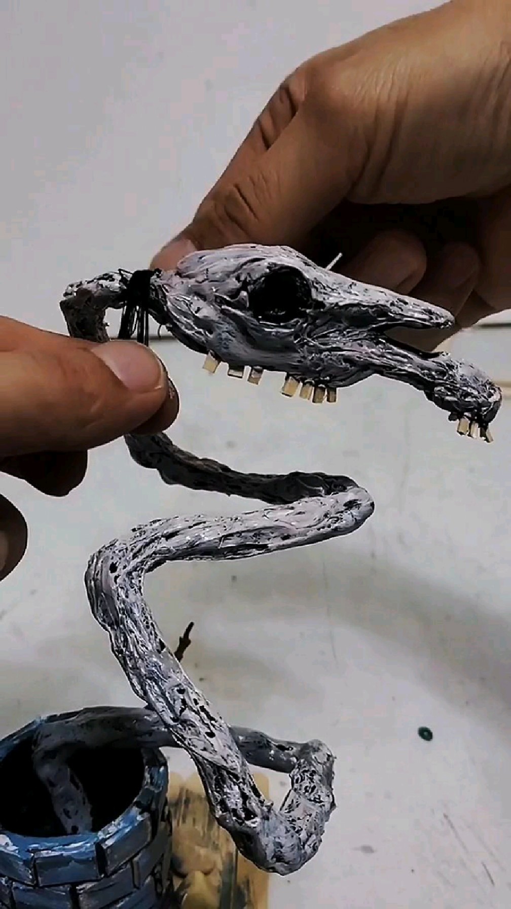 手工制作传说中的长马