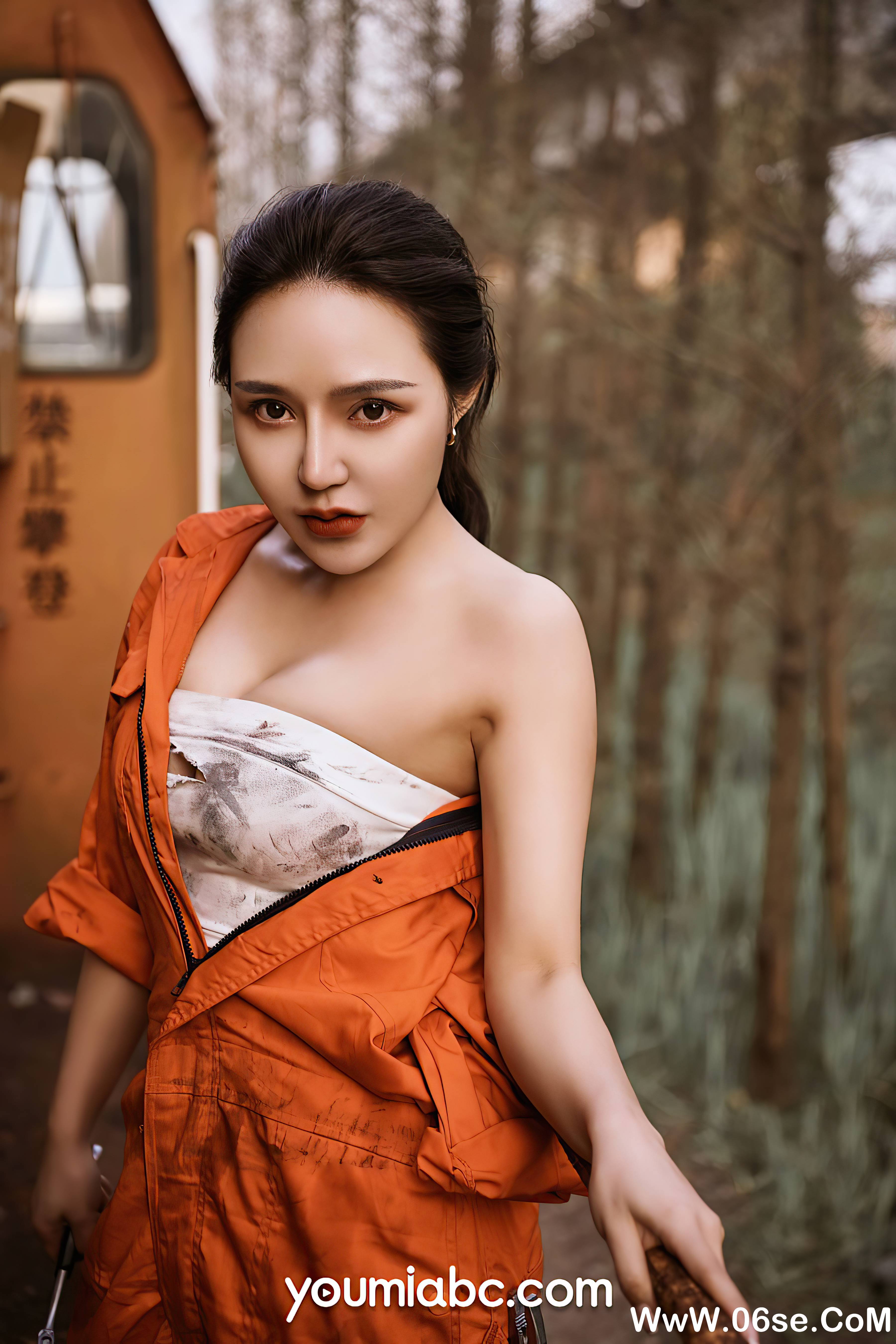 图片[16]-[YouMi尤蜜] 2021.08.08 火热的维修作业 文静儿[18+1P391M]-六色网