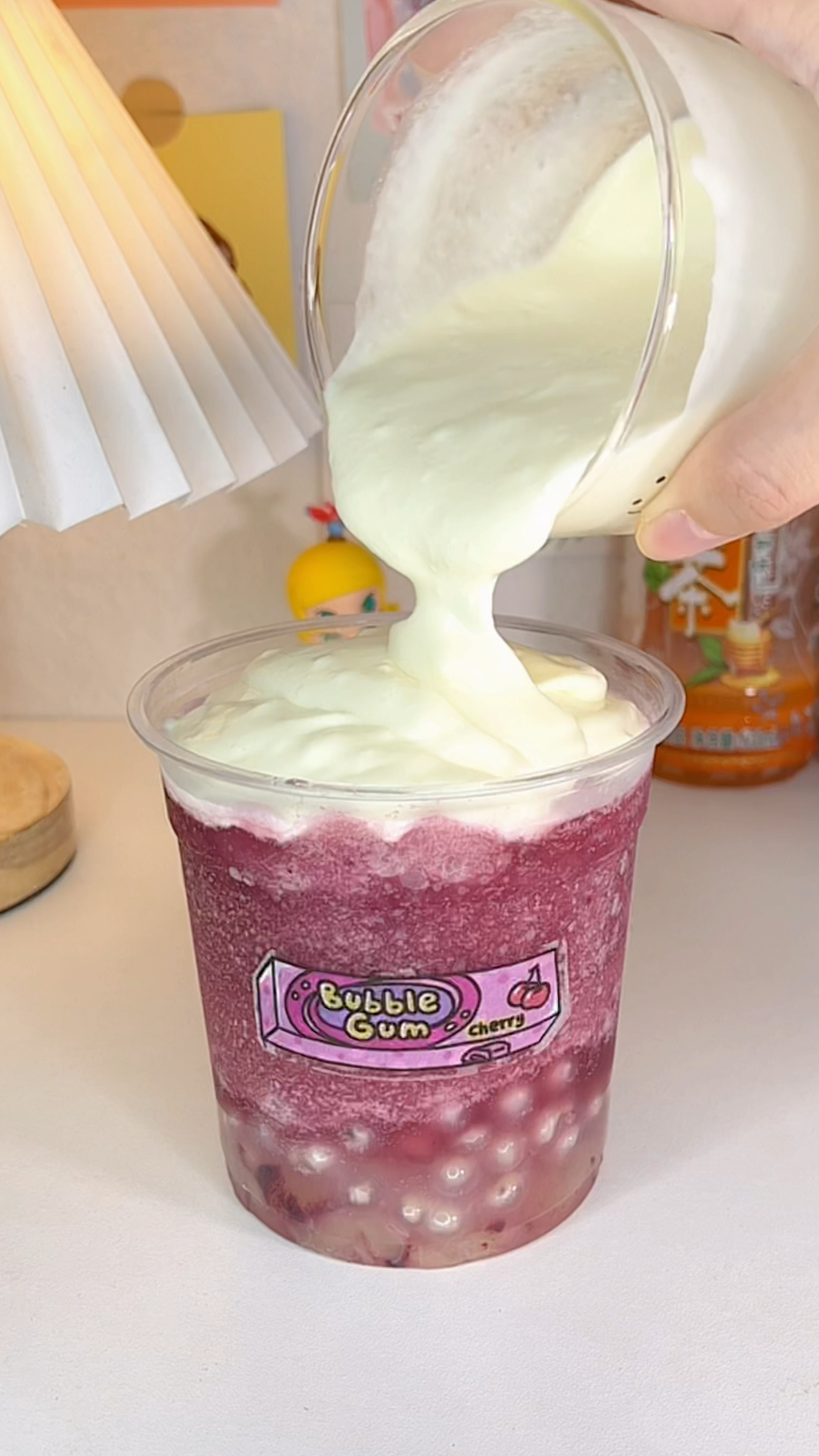 喜茶最火饮品—芝士多肉葡萄被我做出来啦!太好喝了!