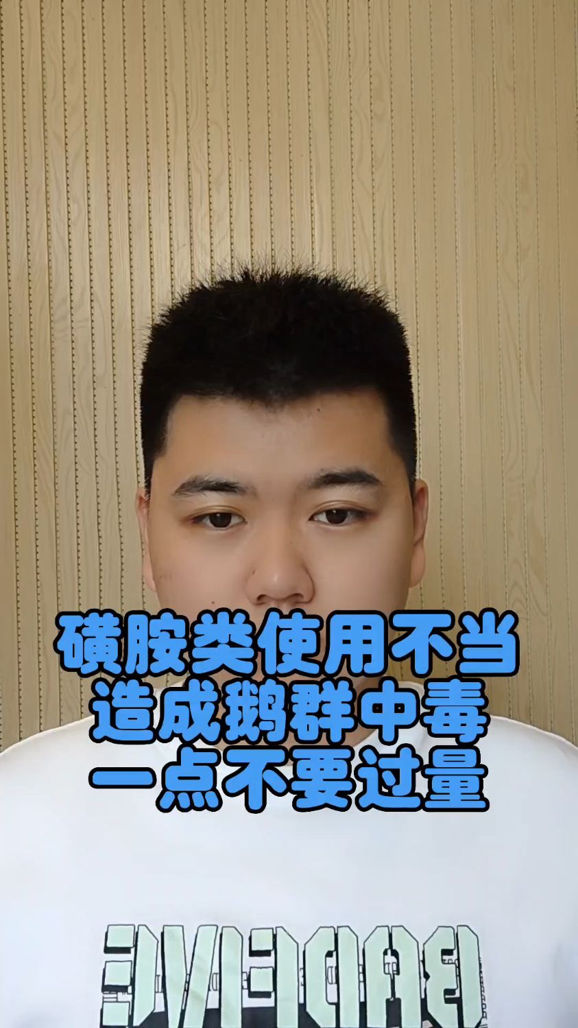 鹅磺胺类药物中毒是怎么回事? #养鹅 #科学养鹅 #养鹅技术交流分享