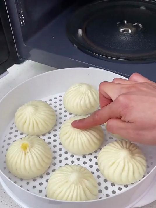 微波炉热菜干巴巴的,赶紧试试这个 微波炉专用蒸盒 微波炉蒸笼