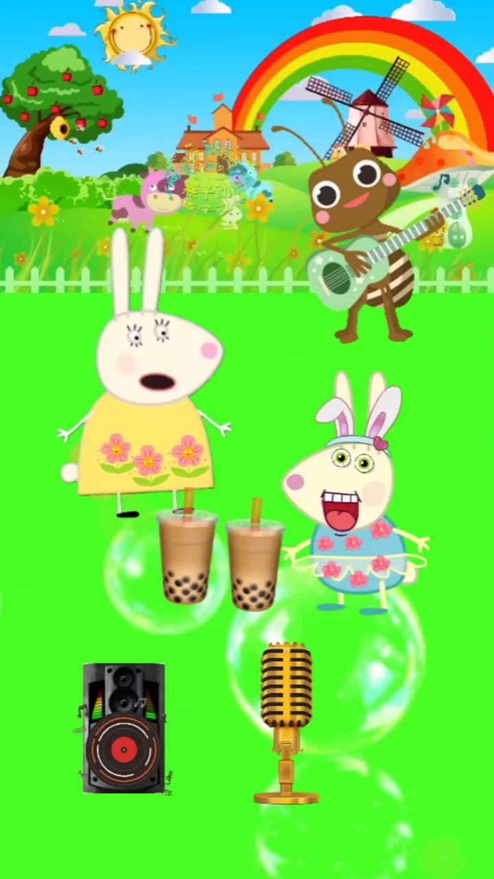 小兔子瑞贝卡想喝奶茶