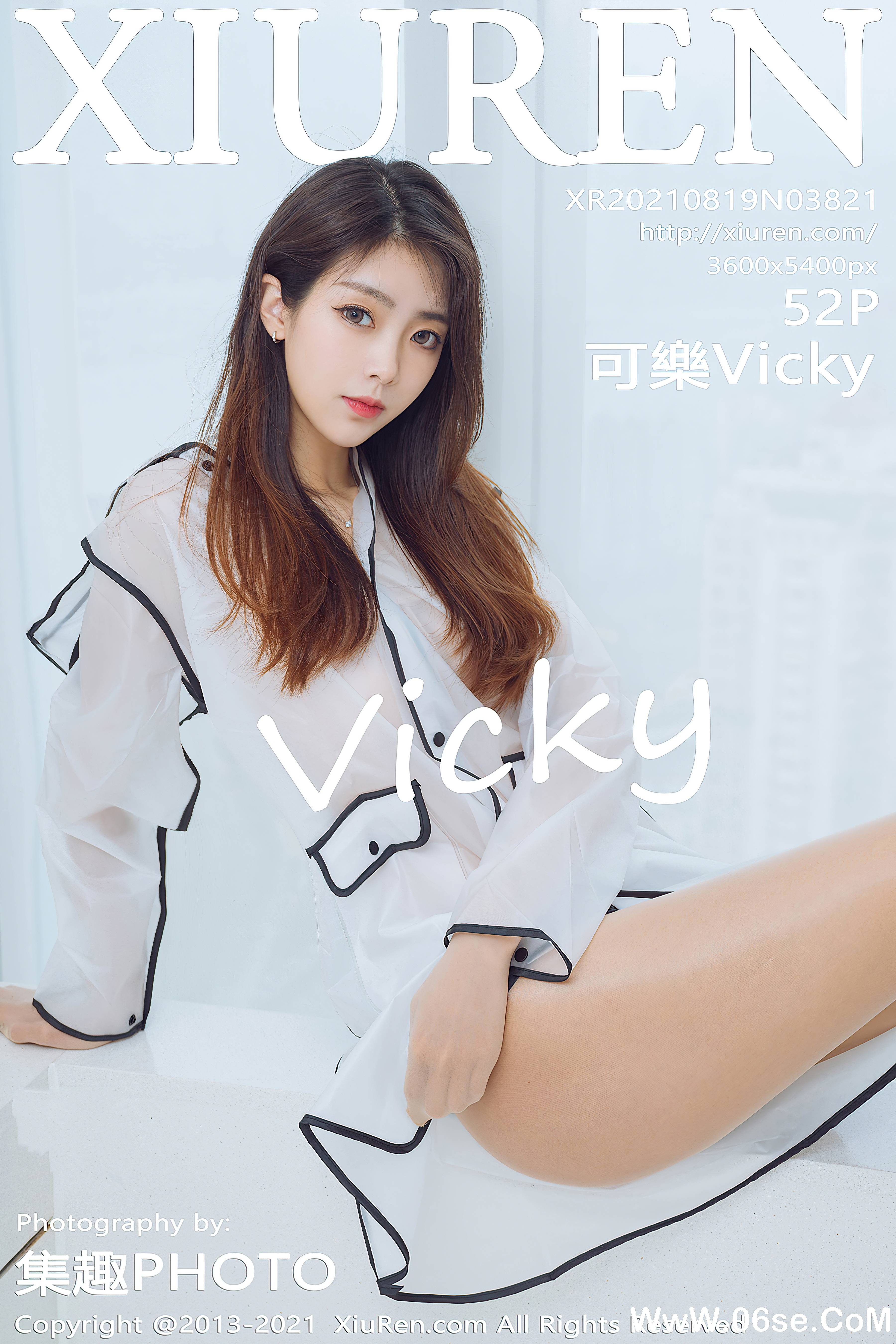 [XIUREN秀人网] 2021.08.19 NO.3821 可樂Vicky[52+1P528M]-六色网
