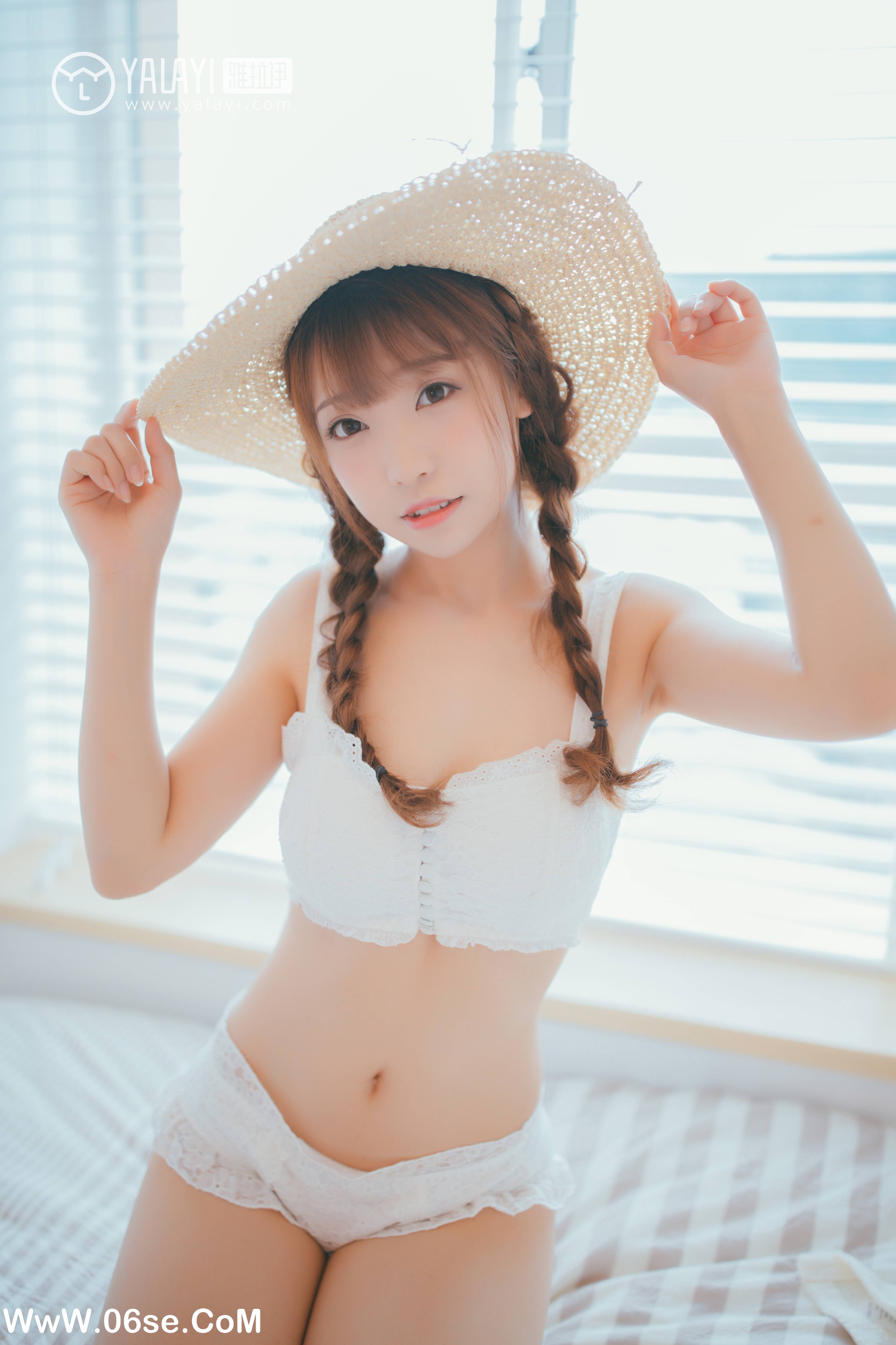 图片[22]-[YALAYI雅拉伊] NO.061 白色桔梗花 水花儿-六色网