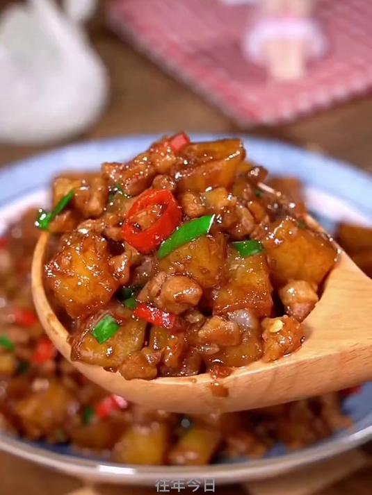 肉末土豆这样做,简单又好吃
