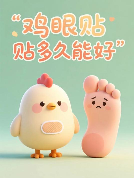 鸡眼贴贴多久能好 #健康扬帆季#
