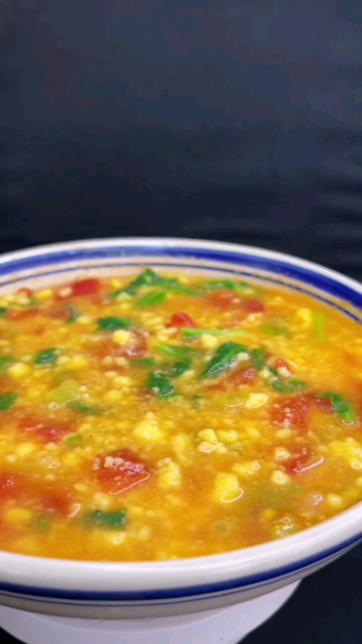 吃过玉米面的疙瘩汤吗?现在我就教你做