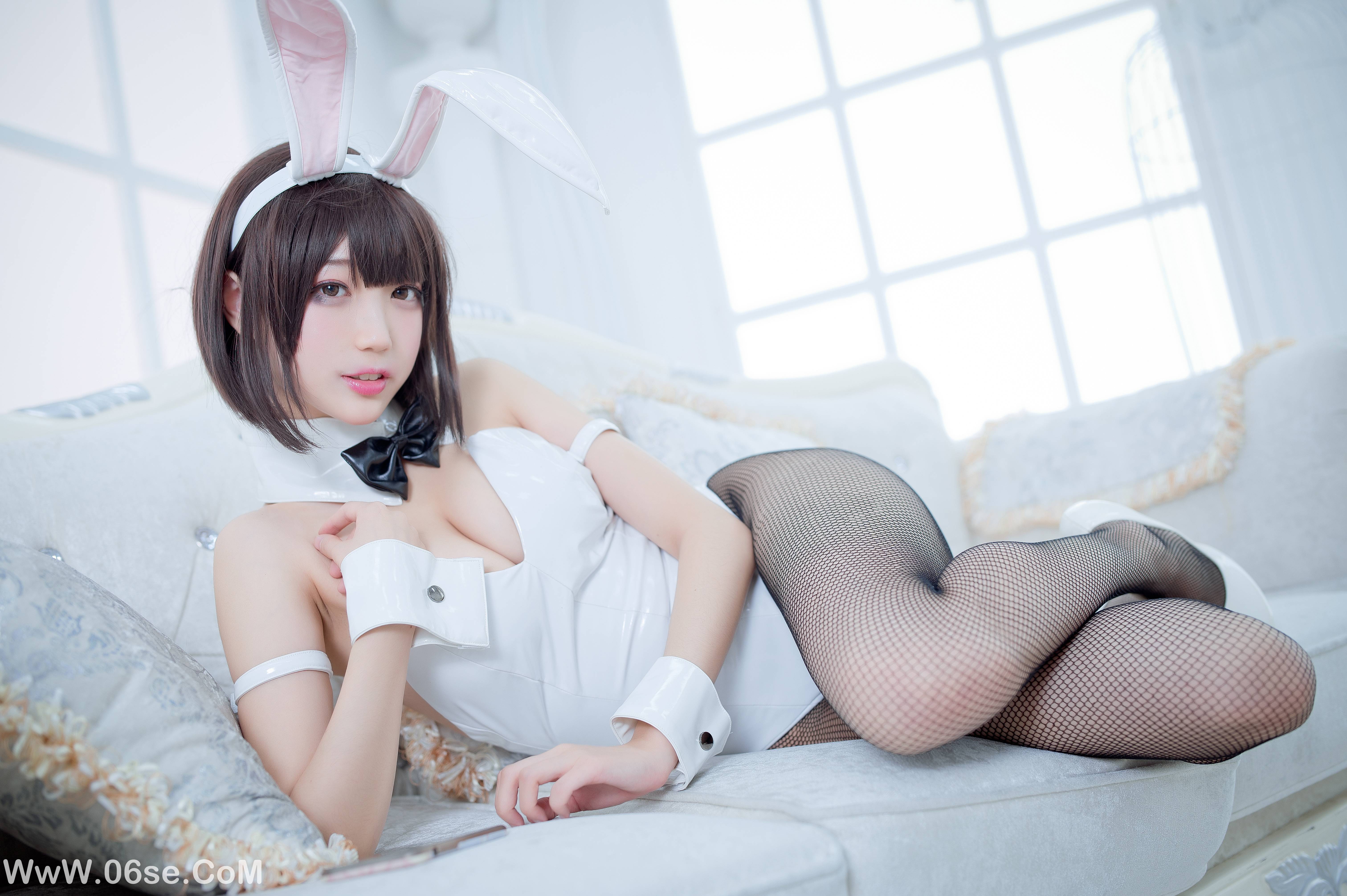 图片[31]-周叽是可爱兔兔 NO.023 加藤惠兔女郎[32P346M]-六色网
