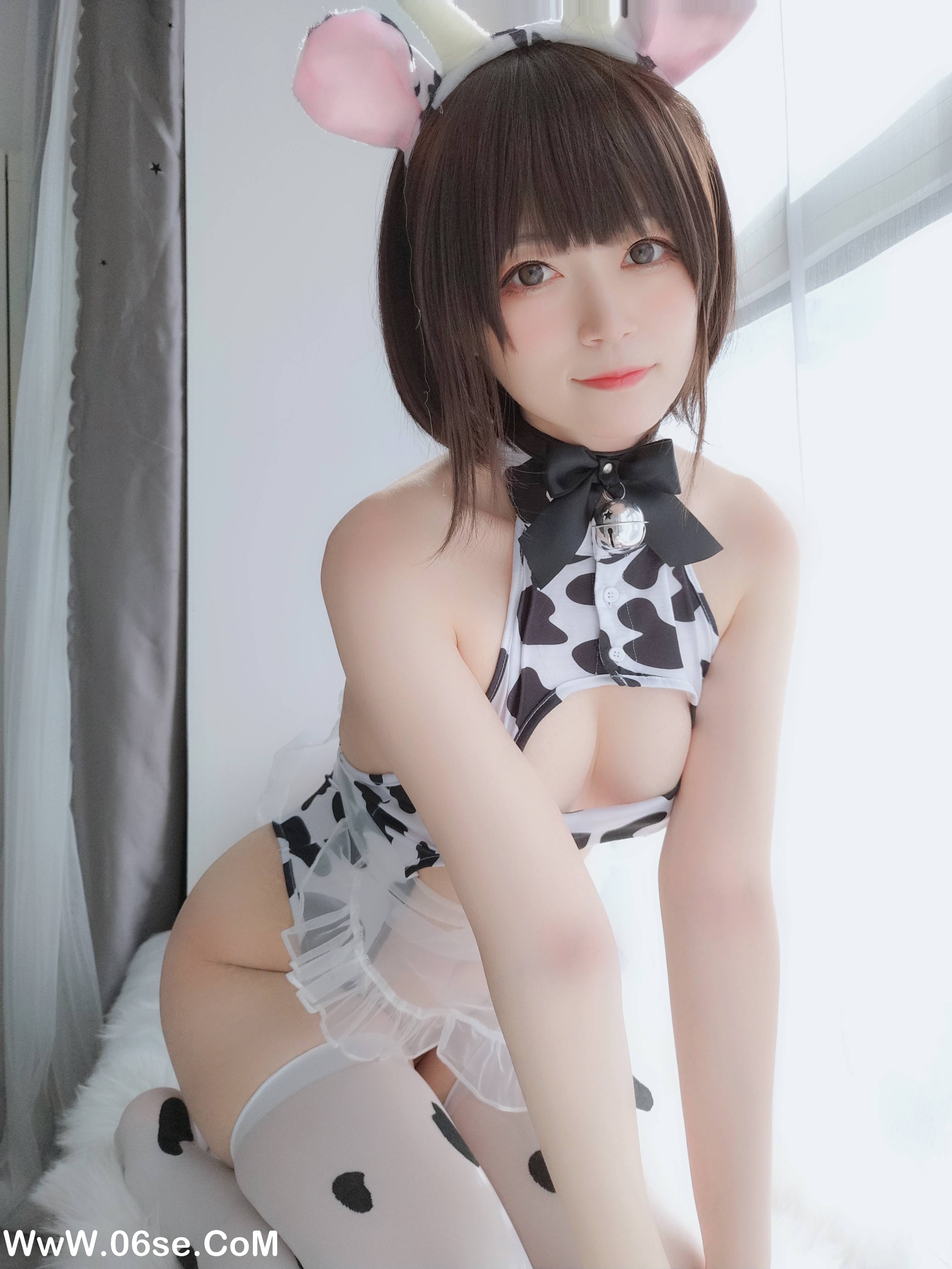 图片[17]-Coser小姐姐白银 NO.021 – 可爱奶牛[100P+3V544M]-六色网